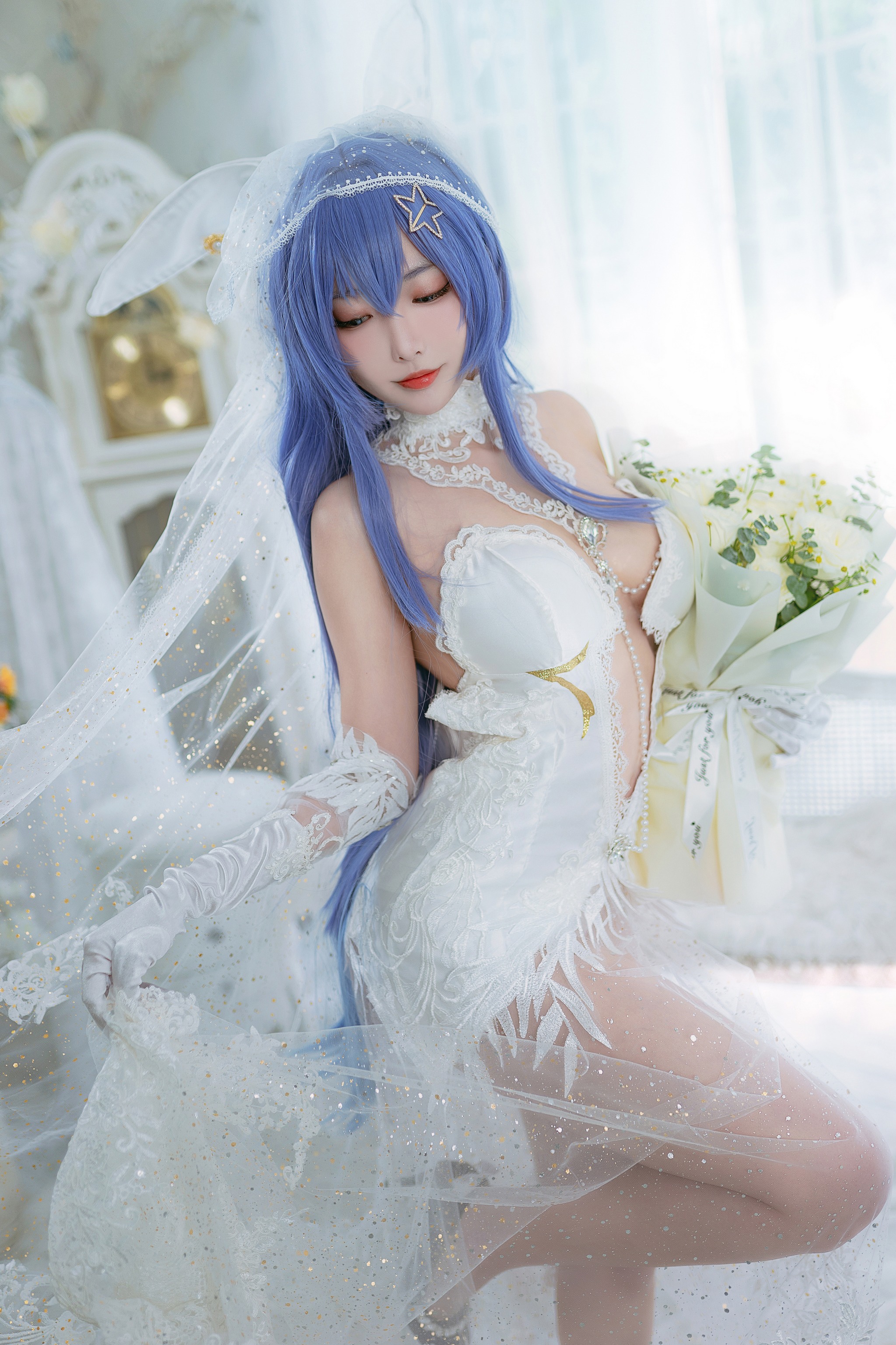图片[1]-宮本桜 – NO.001 花园花嫁[27P]-XikXak